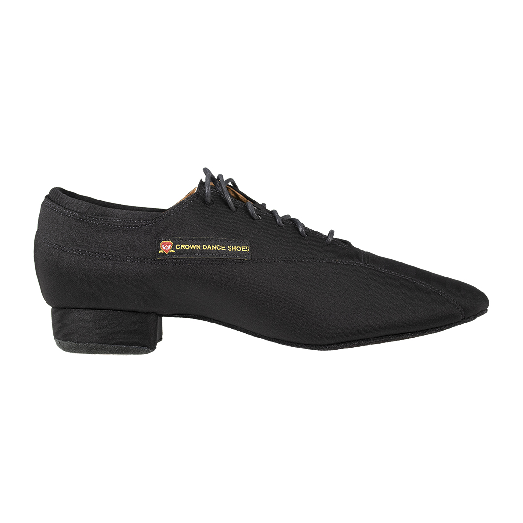 Men Standard Dance Shoes Full Sole Black Fabric 517l 9